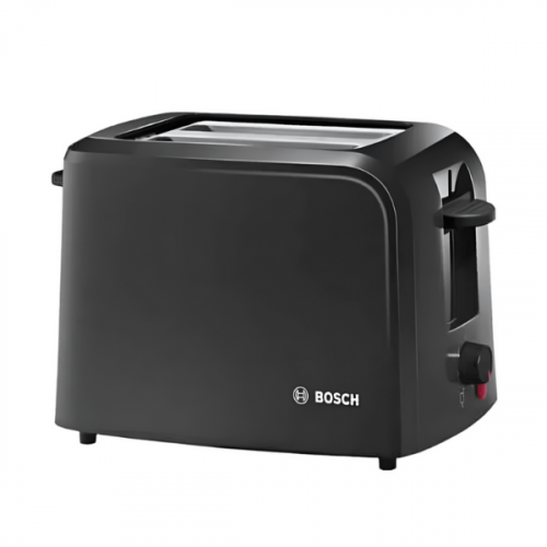 BOSCH TOASTER 2SLICE 980W COMPACT BLK TAT3A0133G