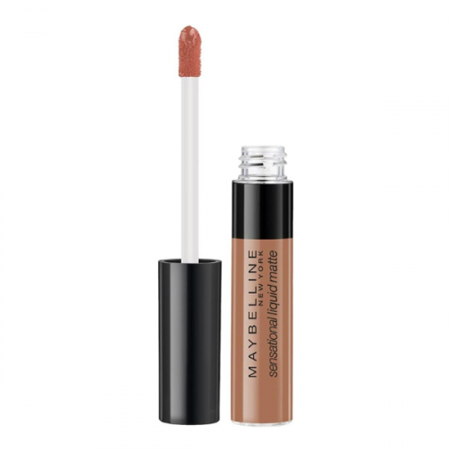 MAYBELLINE NEW YORK SENSATIONAL LIQUID MATTE LIPSTICK IN 07 BARELY NUDE