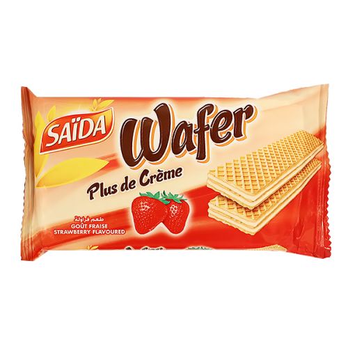 SAIDA FRAISE STRAWBERRY WAFER  70G 