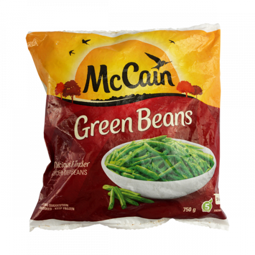 MCCAIN SLICED GREEN BEANS 750G 