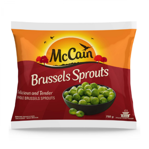 MCCAIN BRUSSEL SPROUTS 750G