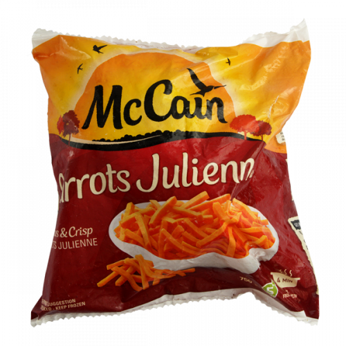 MCCAIN CARROTS JULIENNE 750G