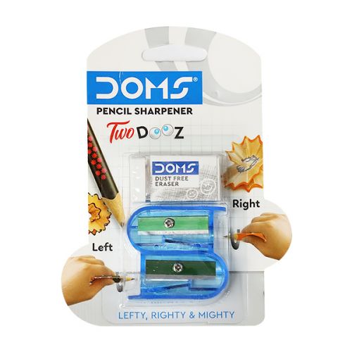 DOMS TOO DOOZ PENCIL SHARPENER BLISTER PACK 1PC 