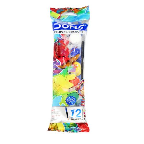 DOMS TEMPERA COLOURS 12 SHADES