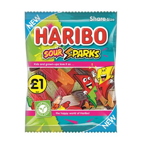 HARIBO SOUR SPARKS 160G