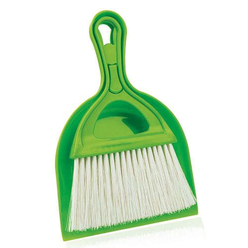 URVE DUSTPAN WITH BRUSH PLASTIC UR-3017