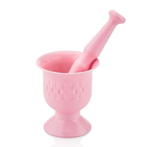 GARLIC SMASHER AND MORTAR PP ASST. COLOR HOUSE-BY-HOUSE UR-3116