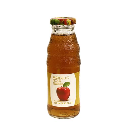 FARAGELLO GOLD APPLE NECTAR GLASS BOTTLE 250ML