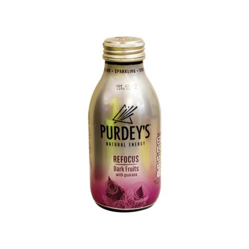 PURDEY'S NATURAL ENERGY REFOCUS DARK FRUIT 330ML