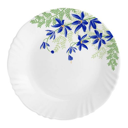 CELLO DINNER PLATE IMPERIAL BLUE PRIMROSE 10" 