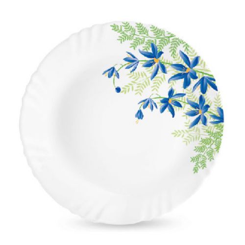 CELLO DEEP SOUP PLATE 8" IMPERIAL BLUE PRIMROSE