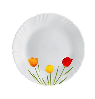 CELLO QUARTER PLATE 7.5" TULIP GARDEN IMPERIAL C2114303