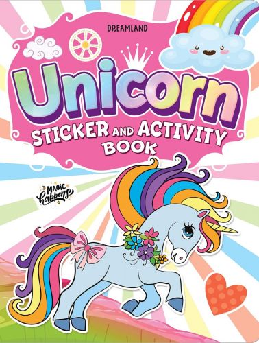 UNICORN STICKER  ACTIVITY BOOK 3-8 YEARS