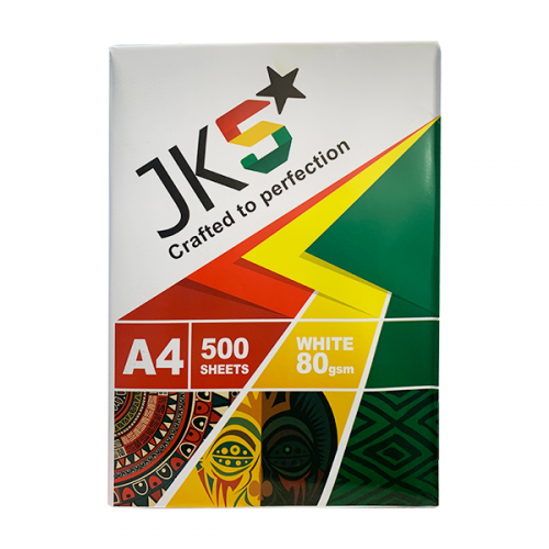 JK A4 PAPER 80GSM 500SHEETS