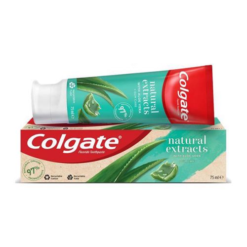 COLGATE TOOTHPASTE NATURAL EXTRACTS ALOE VERA 75ML