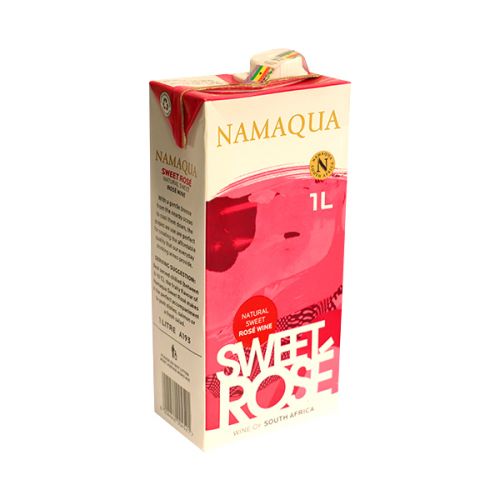 NAMAQUA NATURAL SWEET ROSE WINE 8.5% 1L 