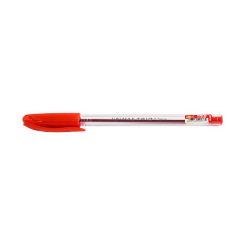 UNIMAX TRIO BALL PEN RED 1.0MM FBTIORD27 1PIECE