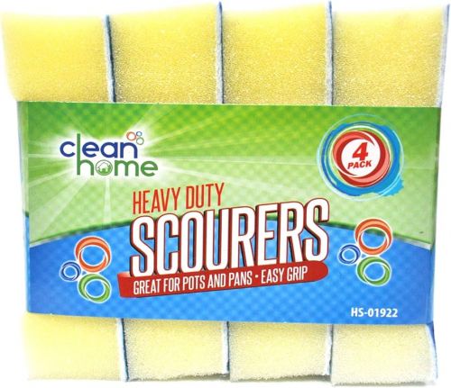 SCOURERS HEAVY DUTY 4 PIECES SET CHHDS105