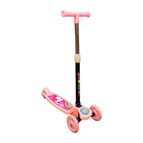KICK SCOOTER FOR KIDS WITH FLASH LIGHT+PVC WHEEL 