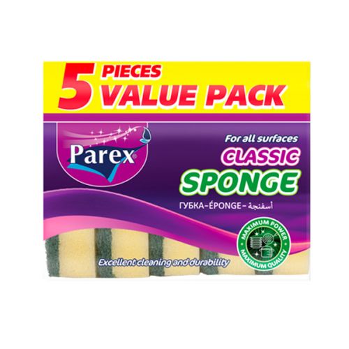 PAREX SPONGE GREEN 5 PIECES SET 1909108