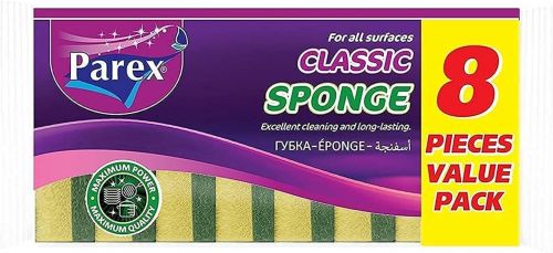 PAREX GREEN SPONGE 8 PIECES SET 