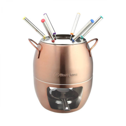 WESTINGHOUSE FONDUE SET SS ROSE GOLD 2L WKFC01RG