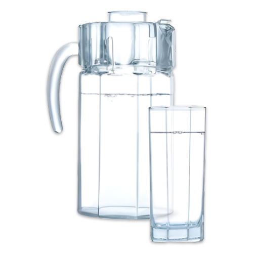 LUMINARC OCTIME GLASS DRINK SET 7PCS SS1/B3 N0789