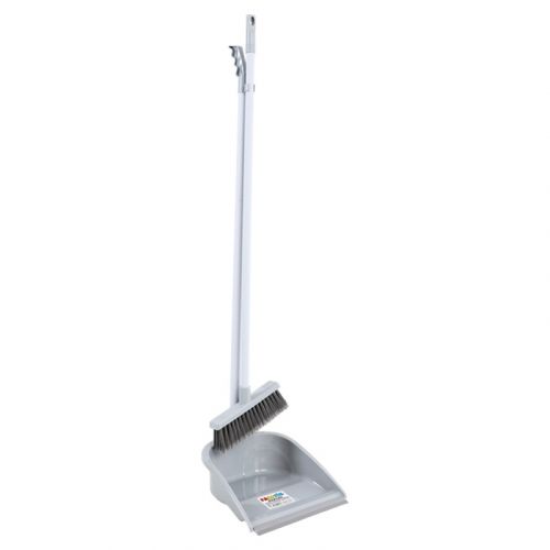 ZEPLIN DUSTPAN AND BRUSH PP LONG HANDLE 204