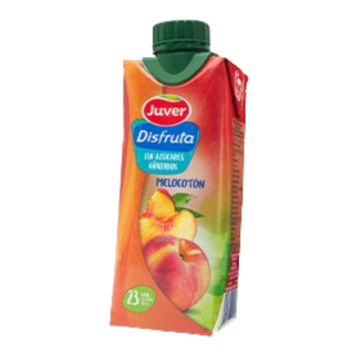 JUVER DISFRUTA PEACH DRINK 330ML