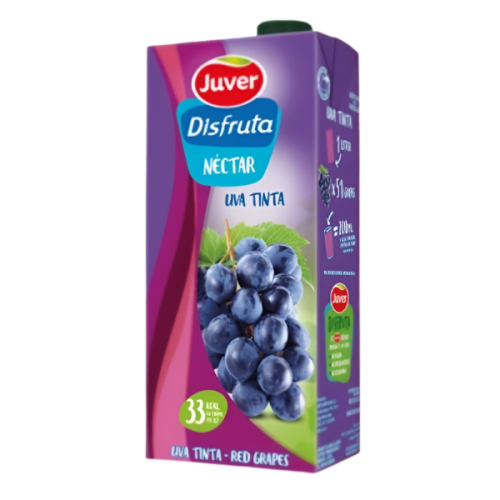 JUVER  DISFRUTA  RED GRAPE (UVA TINTA)DRINK  2L