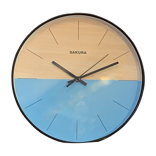 WALL CLOCK SAKURA 30.5X30.5X4.3 2952