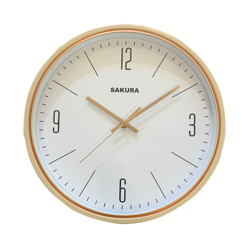 WALL CLOCK SAKURA 30.5X30.5X4 3006B