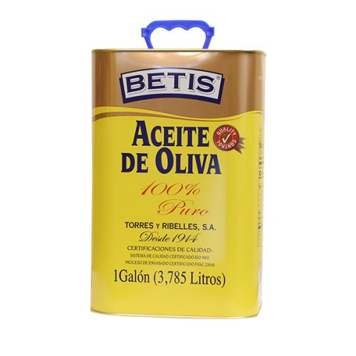 BETIS TIN OLIVE OIL 3.785L