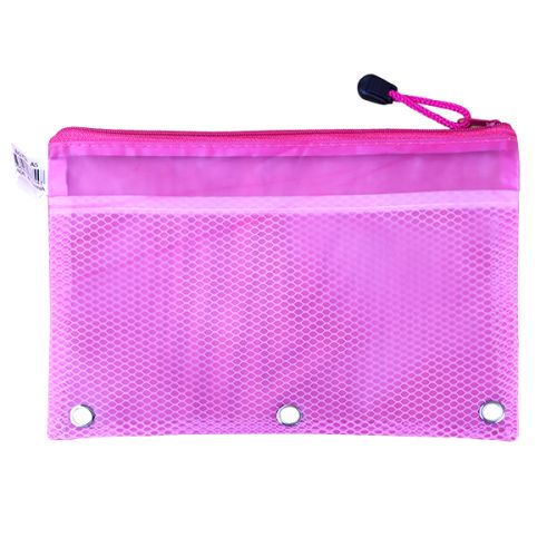 POUCHES WITH ZIPPER A5 BG654