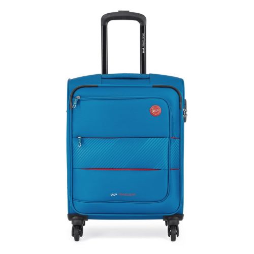 VIP SUITCASE POLY 58CM GREY/BLUE/MAROON CALIFORNIA 