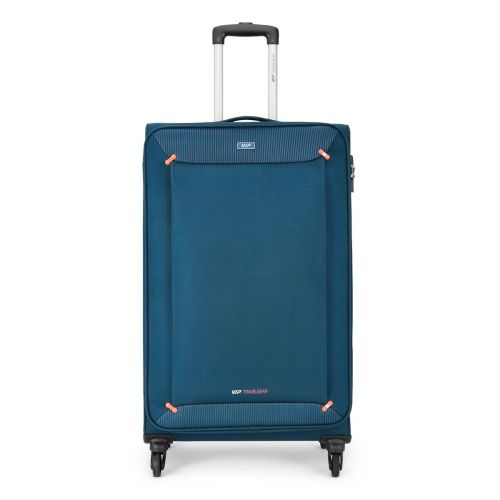 SUITCASE POLY 57CM GREY/BLUE/MARON STAPLE PLUS