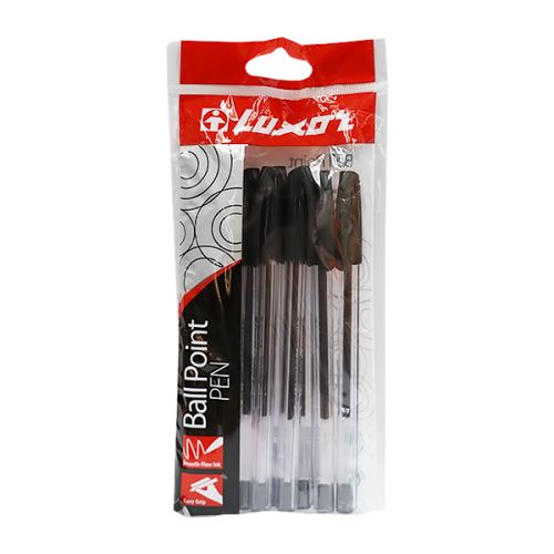 LUXOR BLACK BALL PEN INK GLIDE 0.7MM 16601/10CELLO