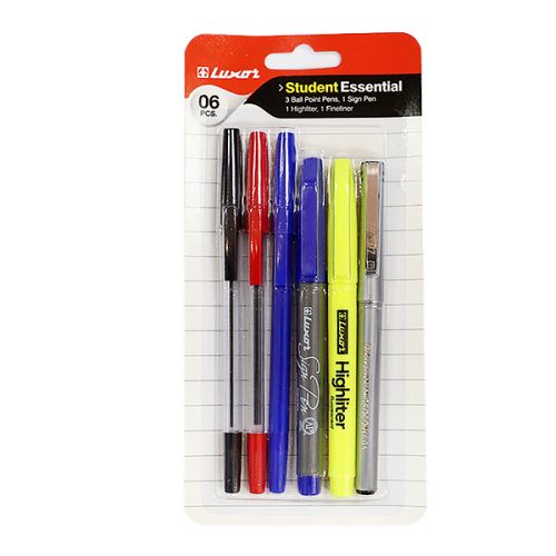 LUXOR STUDENTS STATIONERY SET 1301/6BC