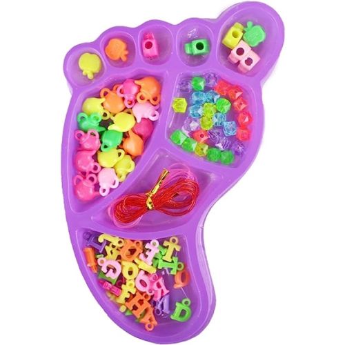 KIDZ BEAD SET FOOT SHAPE 875-1