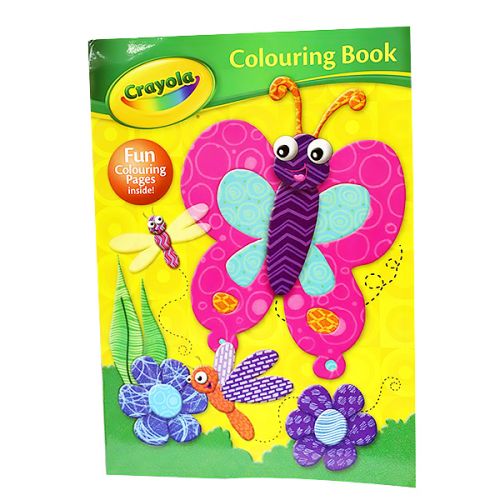 CRAYOLA BUTTERFLY COLOURING BOOK 2904/CYCB1