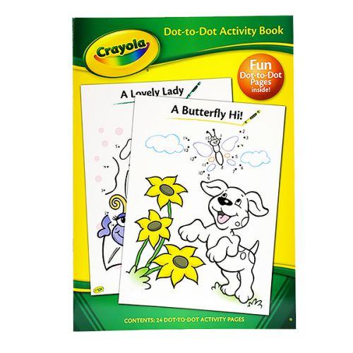 CRAYOLA DOT TO DOT ACTIVITY BOOK 2965/CYDD