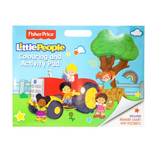 FISHER PRICE LITTLE PEOPLE COLOURING AND ACTIVITY PAD 3291/FPAR2