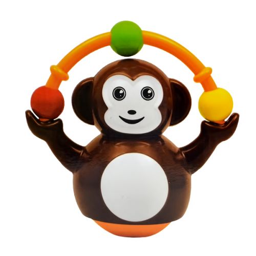 FUNSKOOL PUSH AND CRAWL MONKEY TOY 