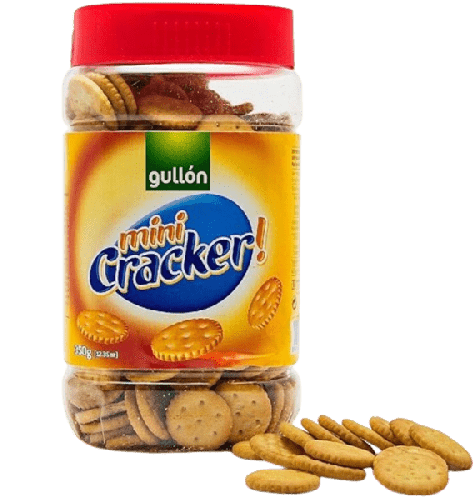 GULLON MINI CRACKER TUBS RED 350G