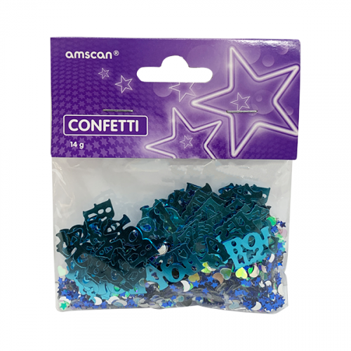 CONFETTI IT'S A BOY FOIL 14G INT36034