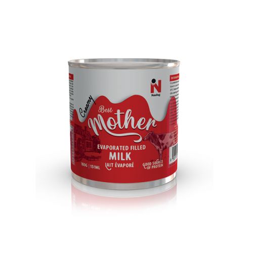 BEST MOTHER EVAPORATED MILK 160G