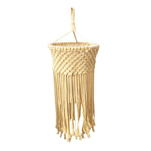 DÉCOR MACRAME HANGING SHADES 51101