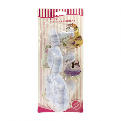 CAKE FONDANT CUTTER 3 PIECES SET A8103