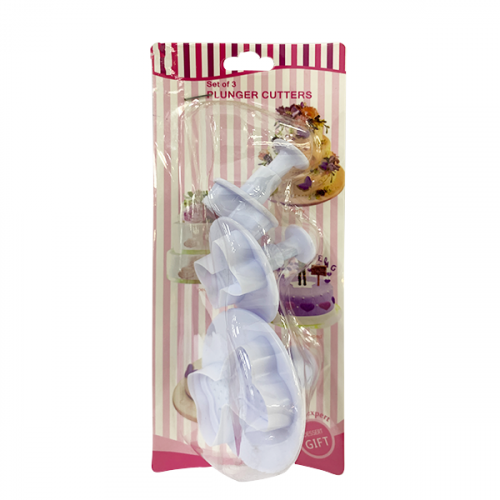 CAKE FONDANT CUTTER 3 PIECES SET A8109