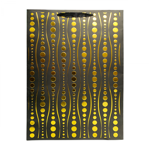 GIFT BAG LARGE ABSTRACT PRINTS 30X42X12CM 2339